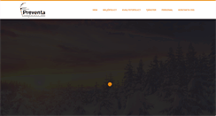 Desktop Screenshot of preventa.se
